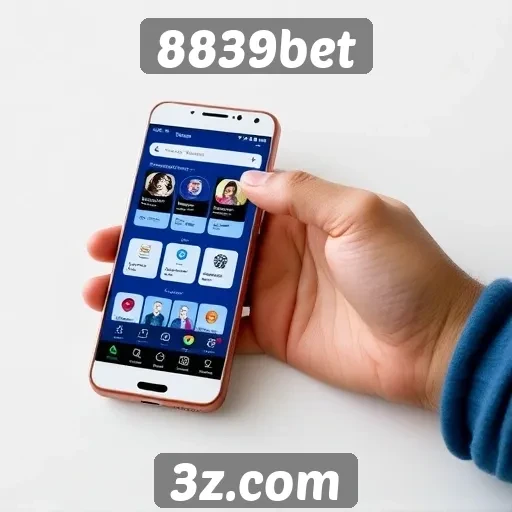 Experiência do usuário no 8839bet em dispositivos móveis